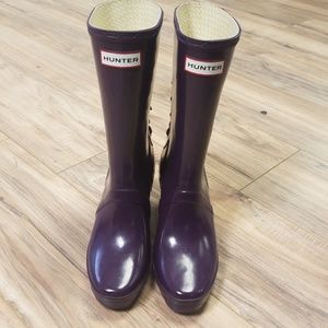 PURPLE HUNTER BOOTS
